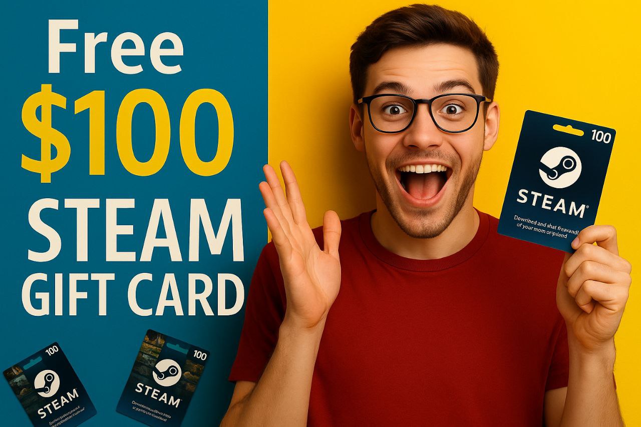 Claim Your Free Steam Gift Card Now – Safe, Easy & Verified Ways