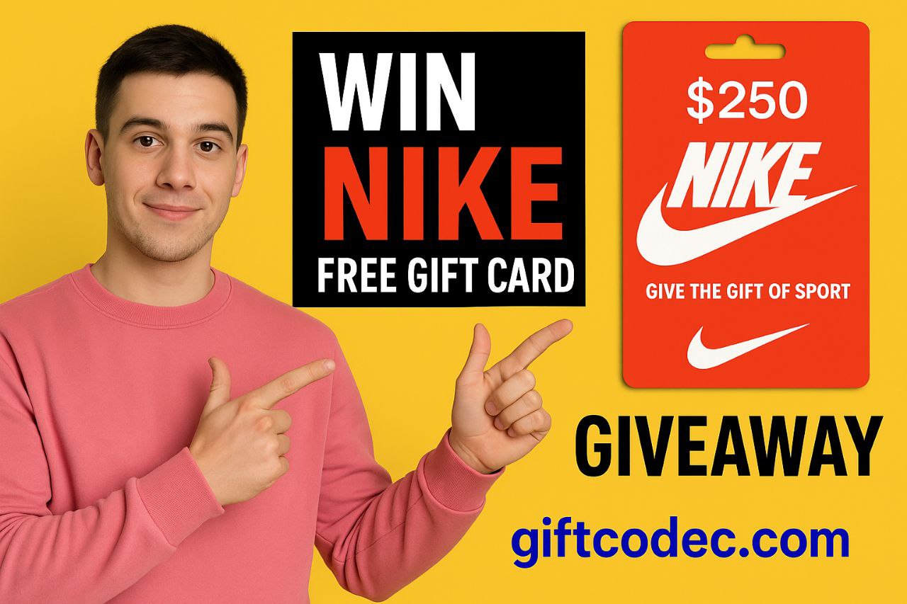 How to Get Free Nike Gift Cards – Real, Safe & Proven Methods That Work!