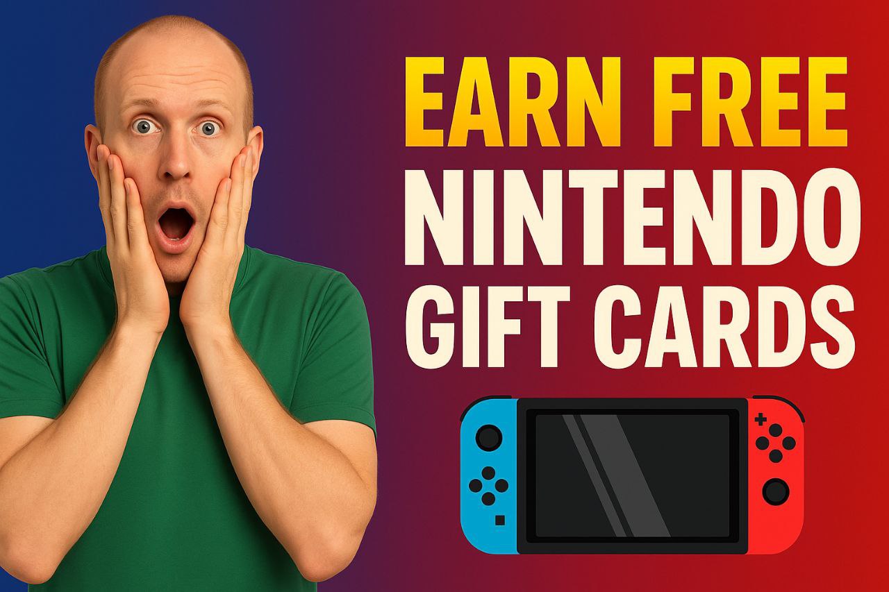 Free Nintendo Gift Card Giveaway (2025) – 100% Working & Legal Methods