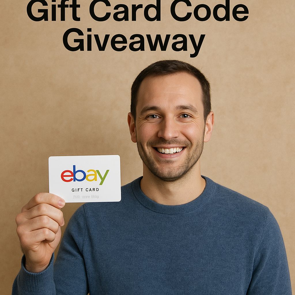 Free eBay Gift Card Giveaway – 100% Real, No Credit Card Needed!
